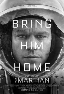 Martian The Black and White poster for sale cheap United States USA