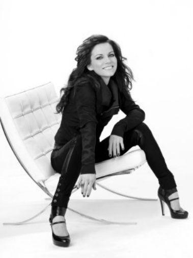 Martina Mcbride black and white poster