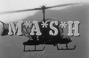 Mash Poster Black and White Mini Poster 11"x17"