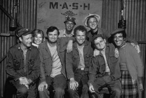 Mash Poster Black and White Mini Poster 11"x17"