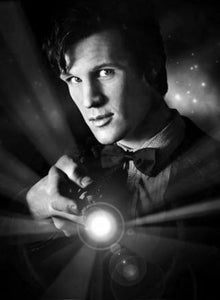 Matt Smith Poster Black and White Mini Poster 11"x17"