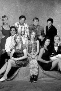 Melrose Place black and white poster