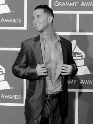 Jersey Shore black and white poster