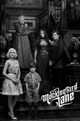 Mockingbird Lane Black and White Poster 24x36 The Poster Depot