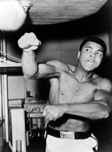 Cassius Clay Poster Black and White Poster 24x36 The Poster Depot