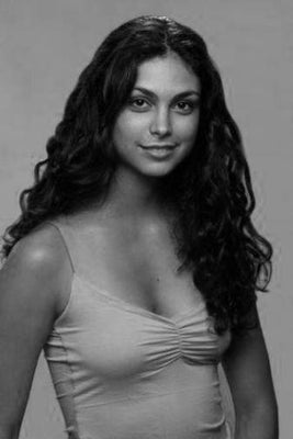 Morena Baccarin black and white poster