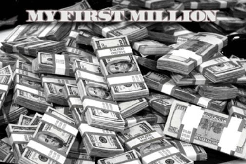 Money Black and White Mini Poster 11"x17" The Poster Depot