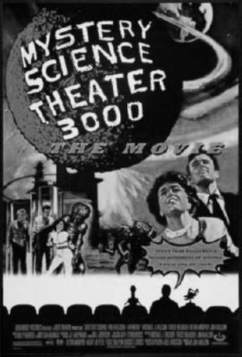 Mystery Science Theater 3000 Stk3K Poster Black and White Mini Poster The Poster Depot