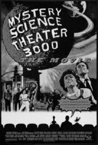 Mystery Science Theater 3000 Stk3K black and white poster