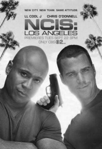 Ncis Los Angeles Black and White poster for sale cheap United States USA