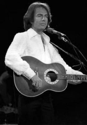Neil Diamond black and white poster
