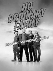 No Ordinary Family Poster Black and White Mini Poster 11"x17"