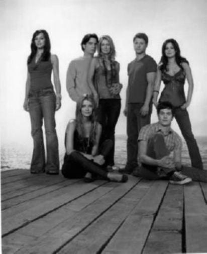 Oc Cast The poster Black and White poster for sale cheap United States USA