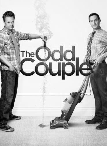 Odd Couple black and white poster