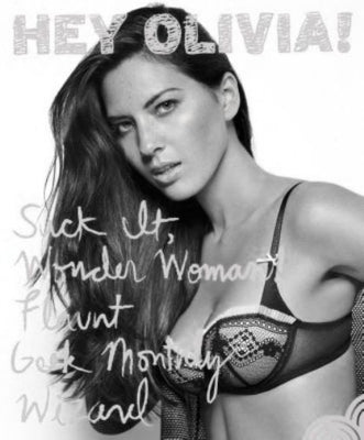 Olivia Munn poster Black and White poster for sale cheap United States USA