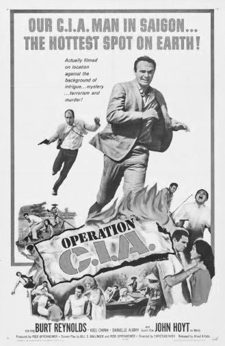 Operation Cia Black and White poster for sale cheap United States USA