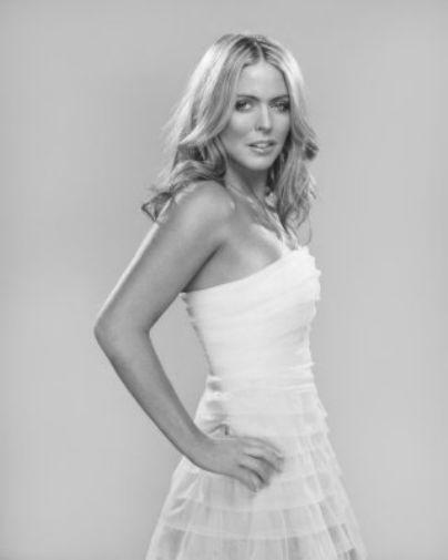 Patsy Kensit black and white poster