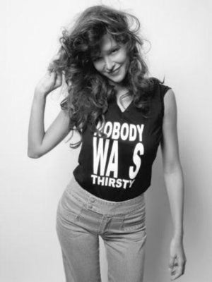 Paz De La Huerta Poster Black and White Poster 27"x40" The Poster Depot