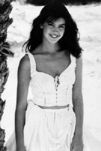 Phoebe Cates black and white poster