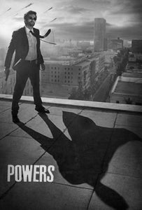 Powers Poster Black and White Mini Poster 11"x17"