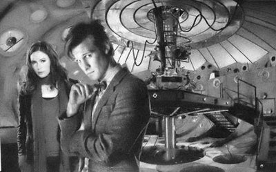 Dr Who Poster Black and White Poster 16x24 The Poster Depot