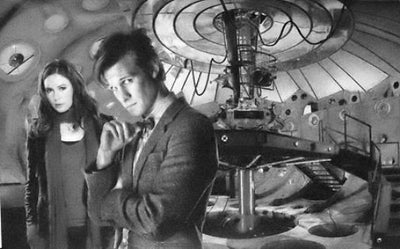 Dr Who Poster Black and White Mini Poster 11"x17"