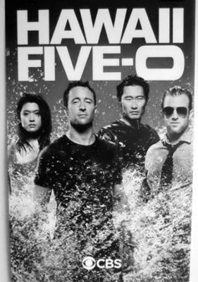 Hawaii Five 0 poster Black and White poster for sale cheap United States USA