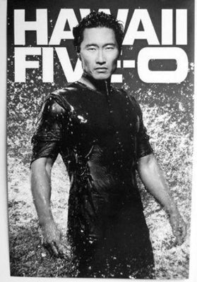 Hawaii Five 0 black and white poster