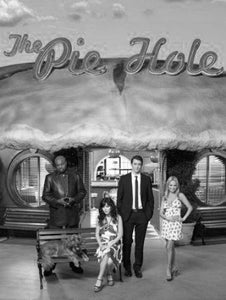 Pushing Daisies black and white poster