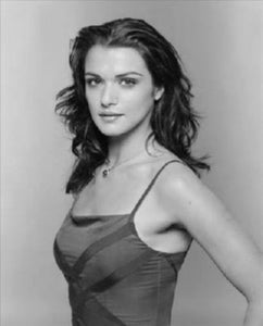 Rachel Weisz black and white poster