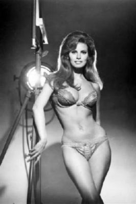 Raquel Welch poster Black and White poster for sale cheap United States USA