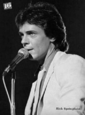 Rick Springfield poster tin sign Wall Art