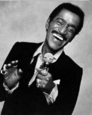 Sammy Davis Jr black and white poster