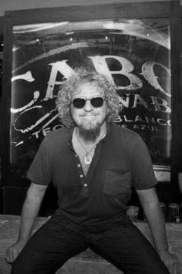 Sammy Hagar Black and White Metal Poster Choose Style The Poster Depot