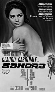 Sandra black and white poster