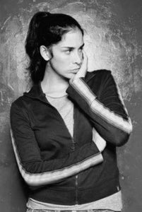 Sarah Silverman black and white poster