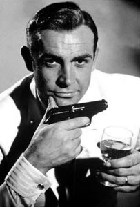Sean Connery Poster Black and White Mini Poster 11"x17"