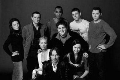 Sgu Cast Black and White Metal Poster Choose Style The Poster Depot