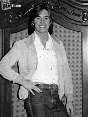 Shaun Cassidy Poster Black and White Poster 27"x40" The Poster Depot