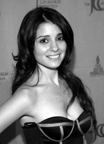 Shiri Appleby Poster Black and White Mini Poster 11