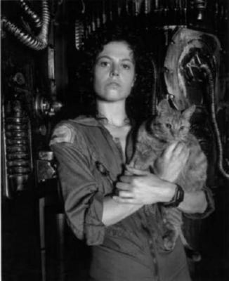 Sigourney Weaver poster tin sign Wall Art