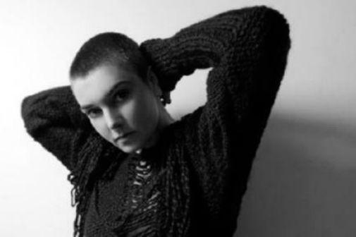 Sinead Oconnor black and white poster