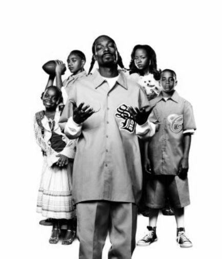Snoop Dogg Family black and white poster