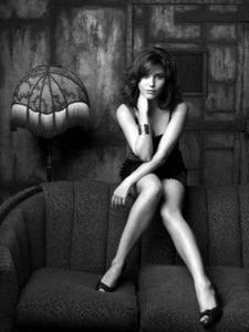 Sophia Bush black and white poster