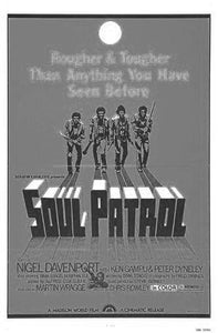 Soul Patrol black and white poster