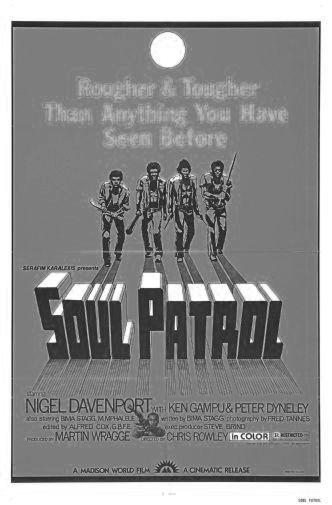 Soul Patrol black and white poster