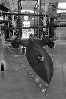 Sr71 Black and White Metal Poster Choose Style The Poster Depot