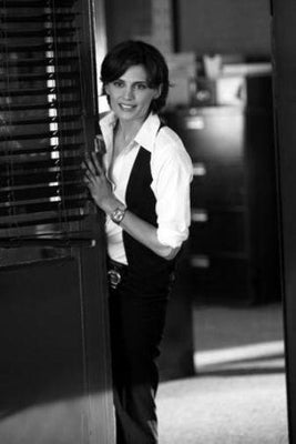 Stana Katic Poster Black and White Poster On Sale United States