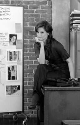Stana Katic Poster Black and White Mini Poster 11"x17"
