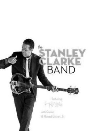 Stanley Clarke Band The black and white poster